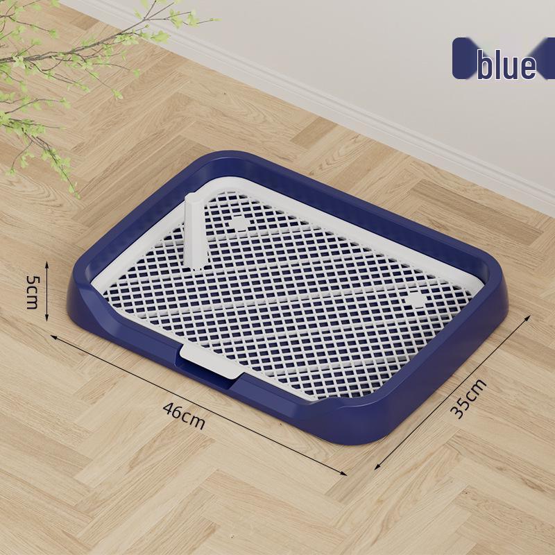

Extra Large Anti-Splash Dog Toilet with Removable Washable Poop Pan and Post Dog Toilet with Post