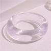 Smudging Wide Bracelet Exaggerated Retro Hand Ring Unique Acrylic Bangle  Women Girls