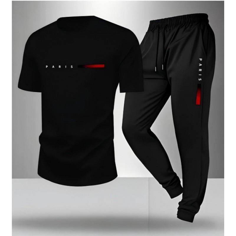 Fashion Skull 3D Print Hoodie Sweatpants Set Men