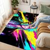 Custom Name Colorful Splash Gamer Carpet Rug for Bedroom Living Room Home Sofa Decoration,Office Home Decor Game Large Decor Floor Mat