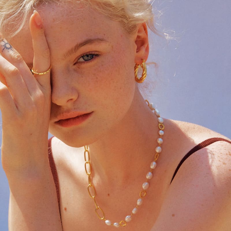 

ACOOPU [925silver] penia freshwater pearl necklace silver