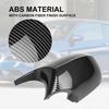 Carbon Fiber Side Mirror Cover Caps Carbon Fiber Pattern Rear View Mirror Housing Replacement for BMW E90 E91 E92 E93 PRE-LCI M3 Style