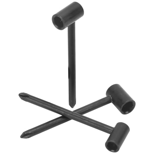 

Guitar Pipe Wrench, Truss Rod Neck Adjustment Box Wrench, 6.35mm, 7mm, 8mm, 3-Piece Set, Guitar Repair Hex Wrench, Guitar Parts, Silver/Black (Black 6