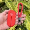 Silicone Car Key Case Holder Shell Soft Remote Cover Protector for Bmw Mini Countryman Cooper One 2023 2024 Accessories Keychian