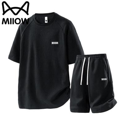 Men's Casual T-shirt & Shorts Set