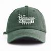 1pc Princess Security Print Washed Baseball Cap for AdultsMinimalist Retro Style Casual Soft Adjustable Dad HatPerfect As Gift