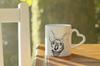 Cornish Rex - cat mug, adorable heart-shaped handle mug, universal gift from Art-Dog brand