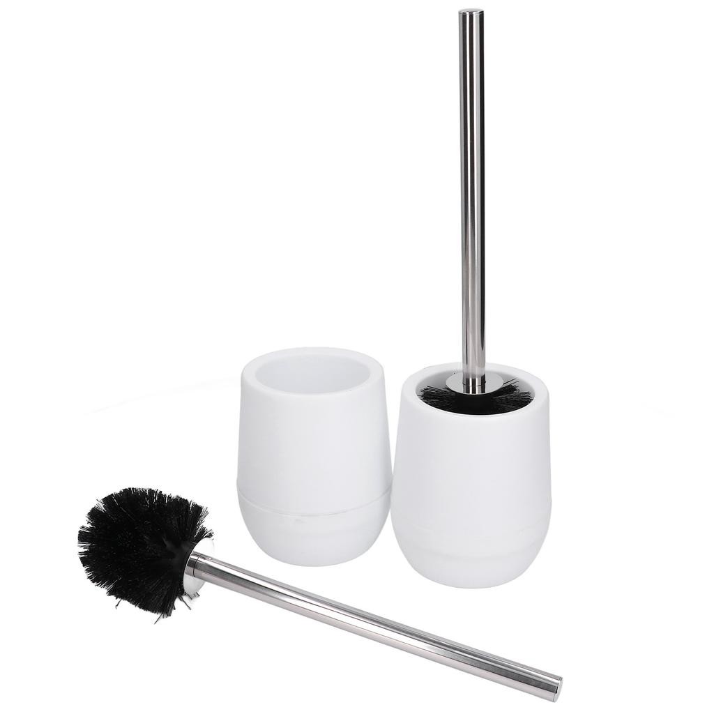 2 zestawy Szczotka do czyszczenia muszli klozetowej Blokowany gwint Wygodna Praktyczna Wydajna Bezpieczna Niezawodna