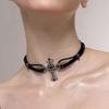 2025 High-End Gothic Punk Necklace: Y2K Dark Style Clavicle Chain for Women