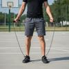 Adjustable Length Jump Rope Speed Racing Bearing System Steel Wire Rope Comfortable Foam Handles Adjustable Jump Rope