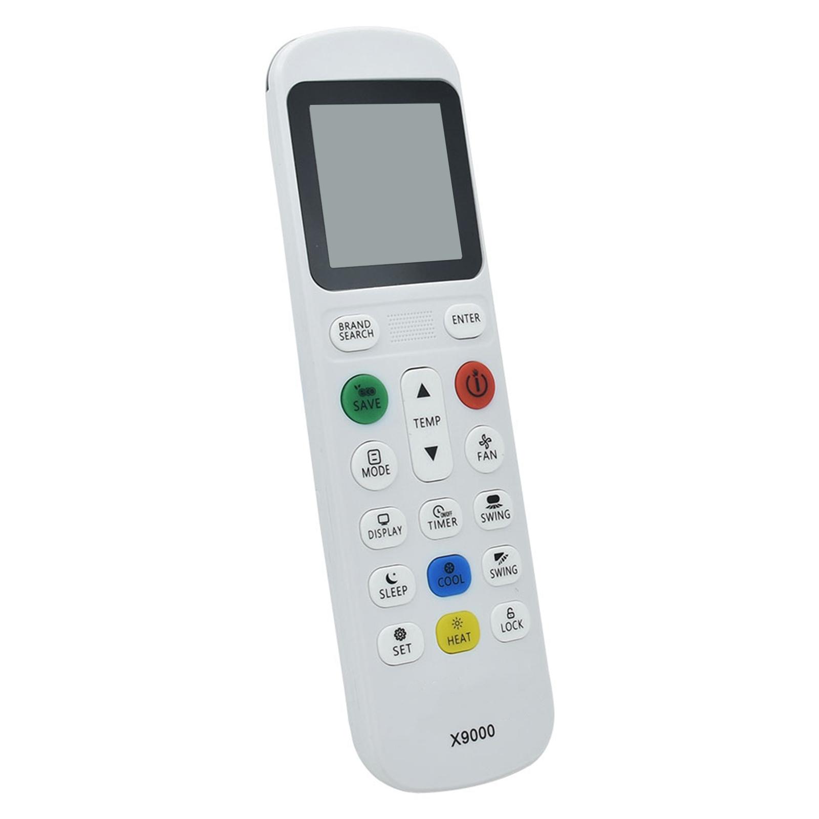 

X9000 Replacement Remote Control, Wide Compatibility for Various Air Conditioner Brands Widely Used 1