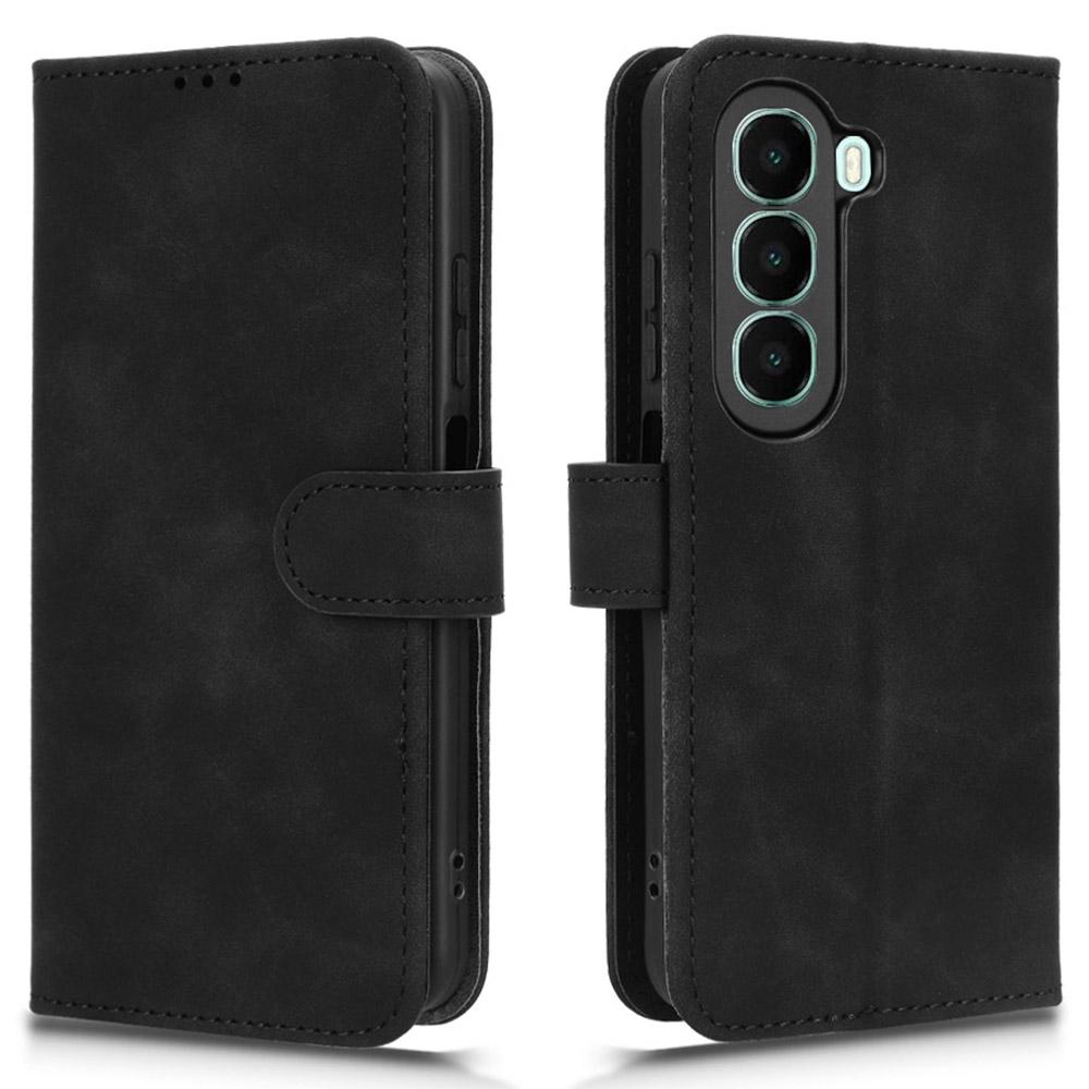 For Itel A95 5G Leather Case Skin Feel Anti Drop Wallet Flip Phone Cover