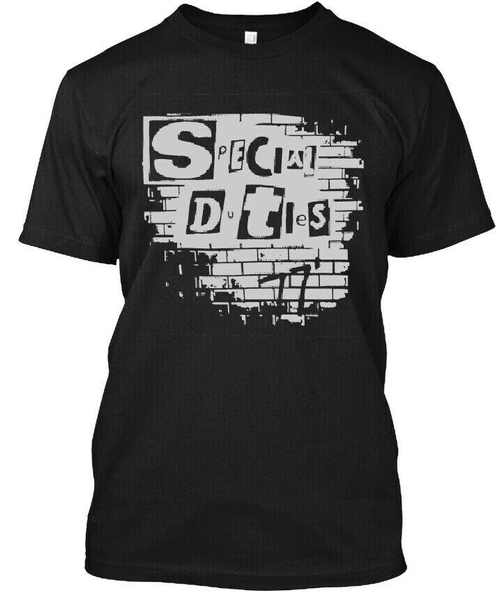 

NEW Special Duties British Music Group Retro Graphic Art Logo T-Shirt Tops Tee Size S-4XL 4XL