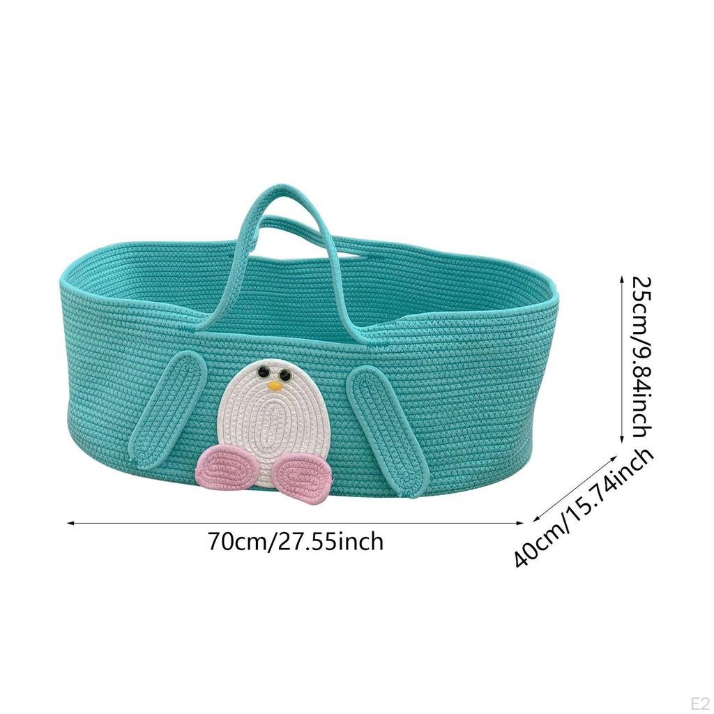 Καλάθι αλλαγής μωρού Ελαφρύ Moses για νεογέννητο νηπιαγωγείο Travel Blue