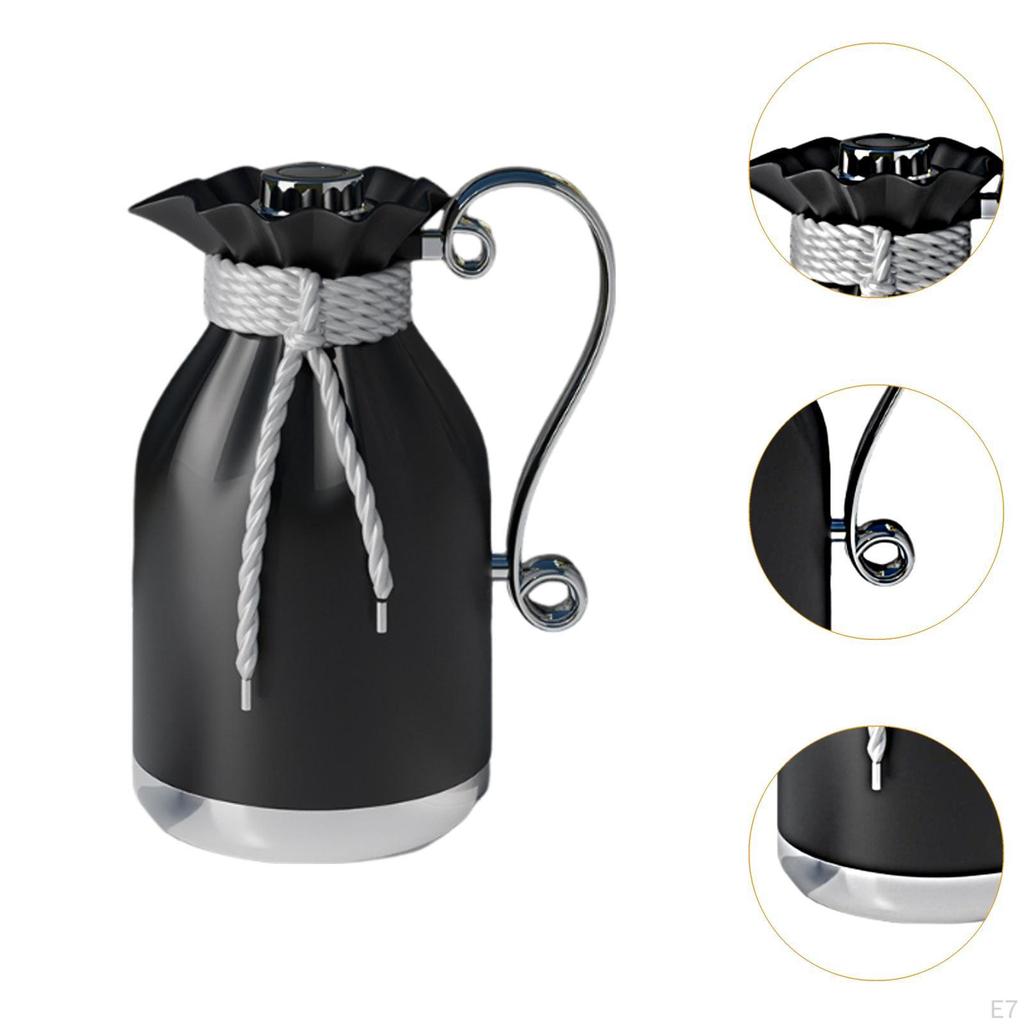 Coffee Carafe Tea Pot Glass Kettle Arabian for Camping Home Travel Party