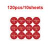 Valentine's Day | Red Circular & Pink Heart Stickers | Gift Wrapping for Gifts, Envelopes, Baking, Drinks, Crafts, Scrapbooks - Paper
