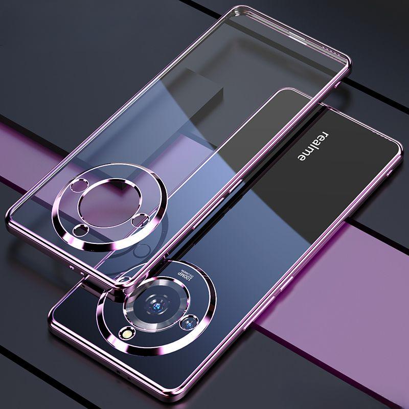 Cover Per Realme GT 2 PRO – Custodia Morbida In TPU Viola, Ultra Sottile Antigraffio E Assorbimento Urti - 2