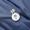 Sky Blue Topaz Gemstone 925 Sterling Silver Jewelry Pendant 1.4" Engagement Gift PP-57-8
