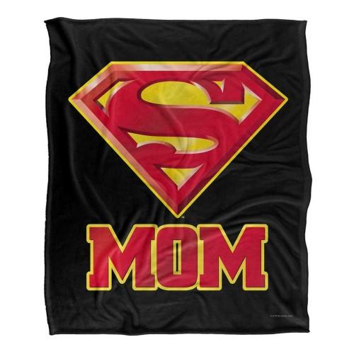SUPERMAN Super Mom Silky Supersoft Blanket