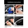 -Car Rim Aluminum Stickers Decoration for BMW E36 E39 E46 E60 E90 F10 F30 E93 G11 G12 M3 X3 X5 X6 X1 X2 E92 E87 Car Accessories
