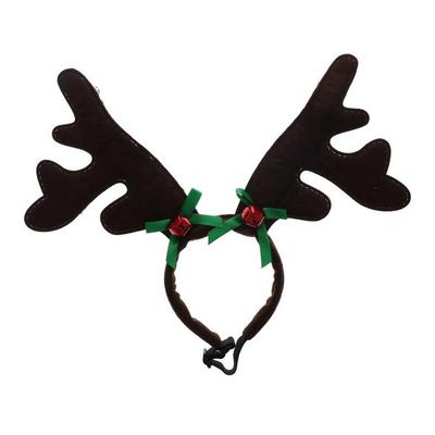 Deer Horn Puppy  Kitten Accessories Costume Cosplay Party Headwear Christmas Decorations Dog Cat Headband Pet  Supplies