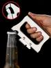 Ouvre-bouteille multifonctionnel épais en acier inoxydable Ouvre-boîte style japonais Portable Rapide et facile à utiliser pour les aliments en conserve