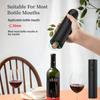 Rechargeable Electric Wine Bottle Opener Portable One-click Button Automatic Red Wine Corkscrew Wine Tools Wine Opener