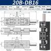 Heavy Load Precision Linear Slide Table with Fine-tuning Screw Rod - 50/80/100 Stroke