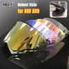 Motorcycle Helmet Visor Replacement Face Shield for AGV AX9 AX-9 Helmet Lenses Motorcycle Rally Off-road Helmet Visor
