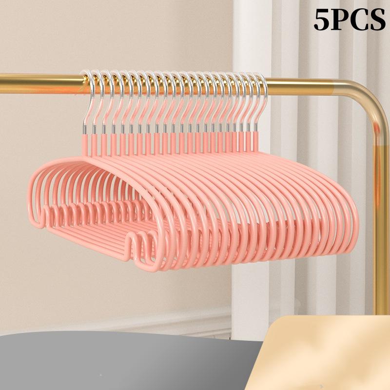 

5/10 шт. Простая вешалка для одежды Противоскользящая для дома и общежития Подвесная для предотвращения деформации одежды Хранение одежды