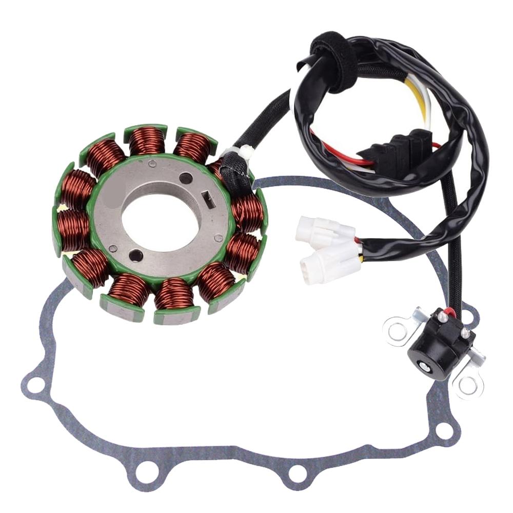 5UM-81410-31-00 Stator Coil and Gasket Motorcycle Ignition Generator Magneto for Yamaha WR250F  5UM-81410-09-00 ,5UM-15451-00-00