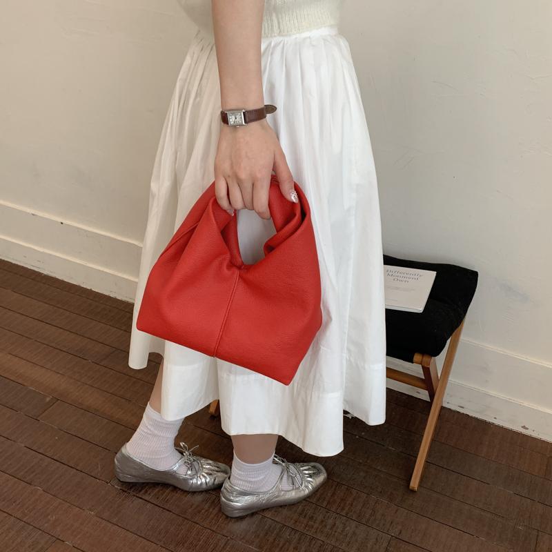Weiche PU Hobo-Tasche für Damen Schlaffe Tote mit Henkel Kleine Umhängetasche für den täglichen Gebrauch