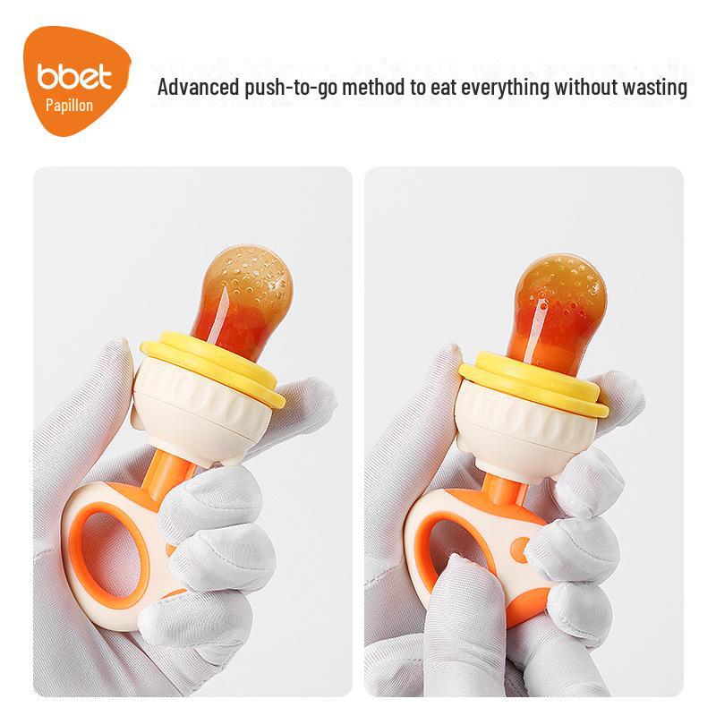 Silikonowy gryzak owocowo-warzywny w formie woreczka: Patyczek do gryzienia Suplement diety Narzędzie