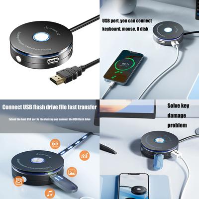 Externí PC napájecí tlačítko Stolní počítačová skříň Tlačítko Reset spínačů s USB 2.0 portem pro Domácí kancelář Internetové kavárny