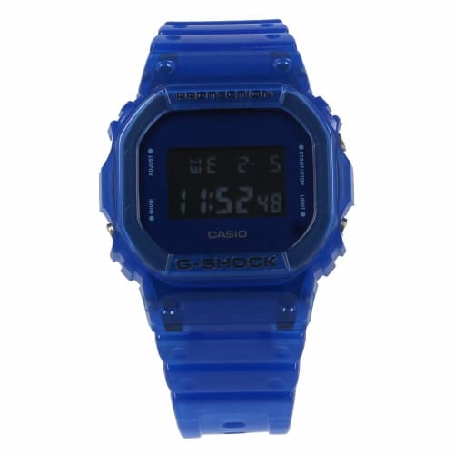 

Casio G-Shock DW-5600SB-2 Men s and Women s Digital Waterproof Sports Watch with Blue Skeleton