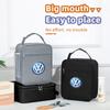 opq1 Car Insulated Lunch Bag Ice Pack Food Container Food Picnic Bags For VW GTI T5 Scirocco Polo T5 Passat B6 Golf 3 4 5 6 Tiguan