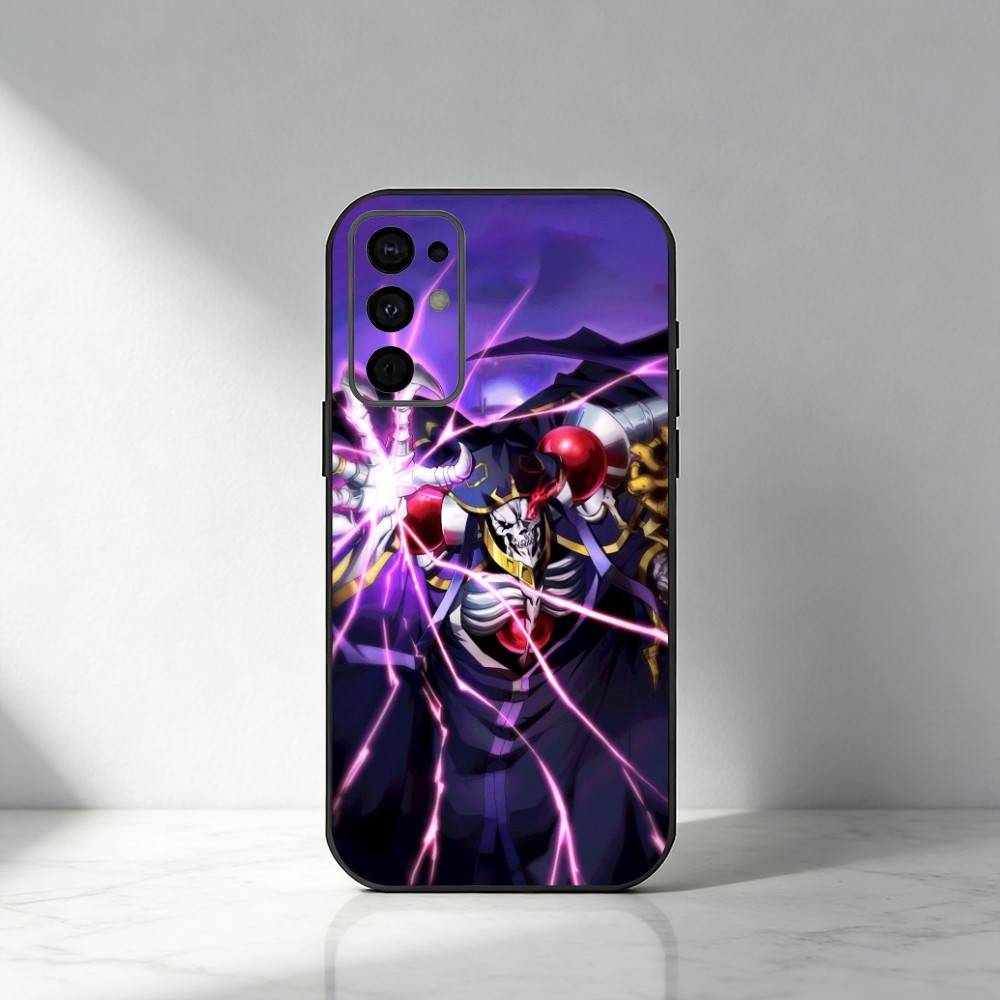 Anime O-Overlord  Phone Case For Samsung S25,S24,S21,S22,S23,S30,Ultra,S20,Plus,Fe,Note,5G Black Cover