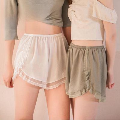 Meidongli Seide Sommerhose - Leicht, kühlende Imitatseide, ideal für drinnen und draußen.