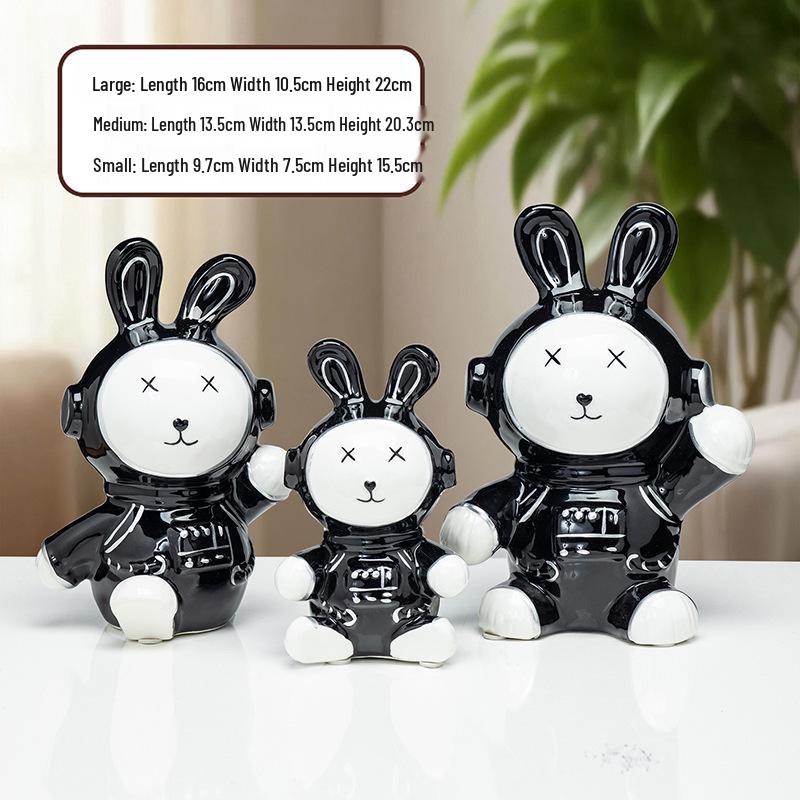 

Nordic Luxury Rabbit Ornament for Living Room and Bedroom Decor