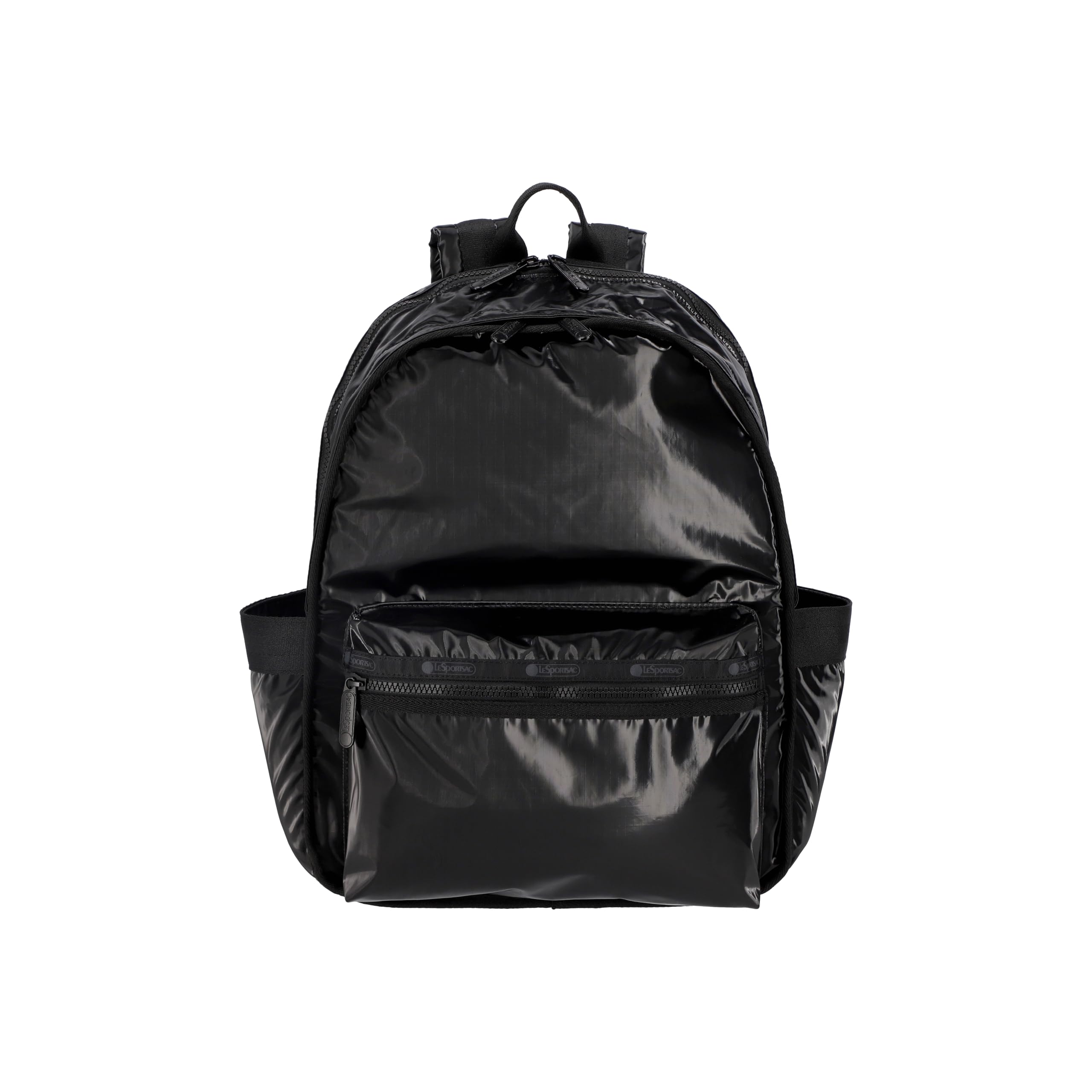 

Official Rucksack Backpack ROUTE Black Shine FREE [LeSportsac] BACKPACK/3747 Women s