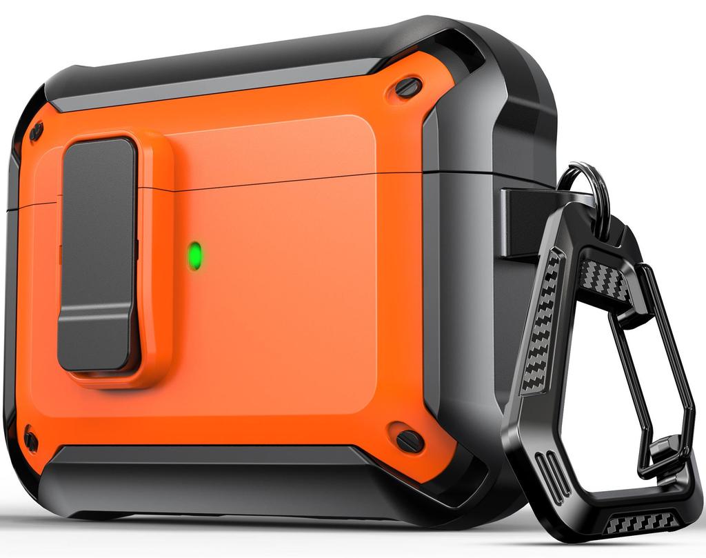 Apple AirPods Pro 3 Protective Case: TPU Flip Cover with Buckle