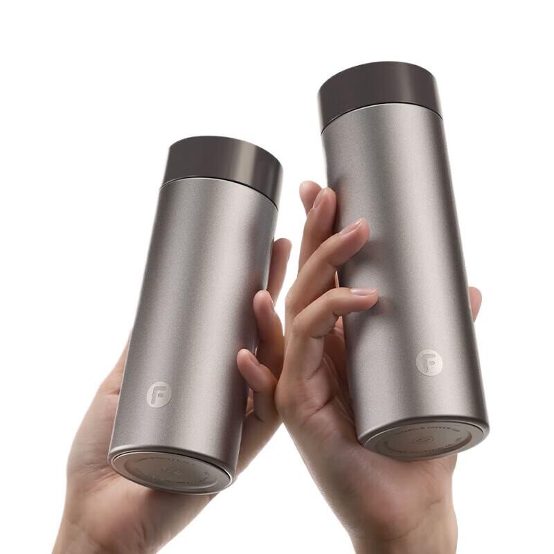 FUGUANG Pure Titanium Tea Infuser Insulated Mug