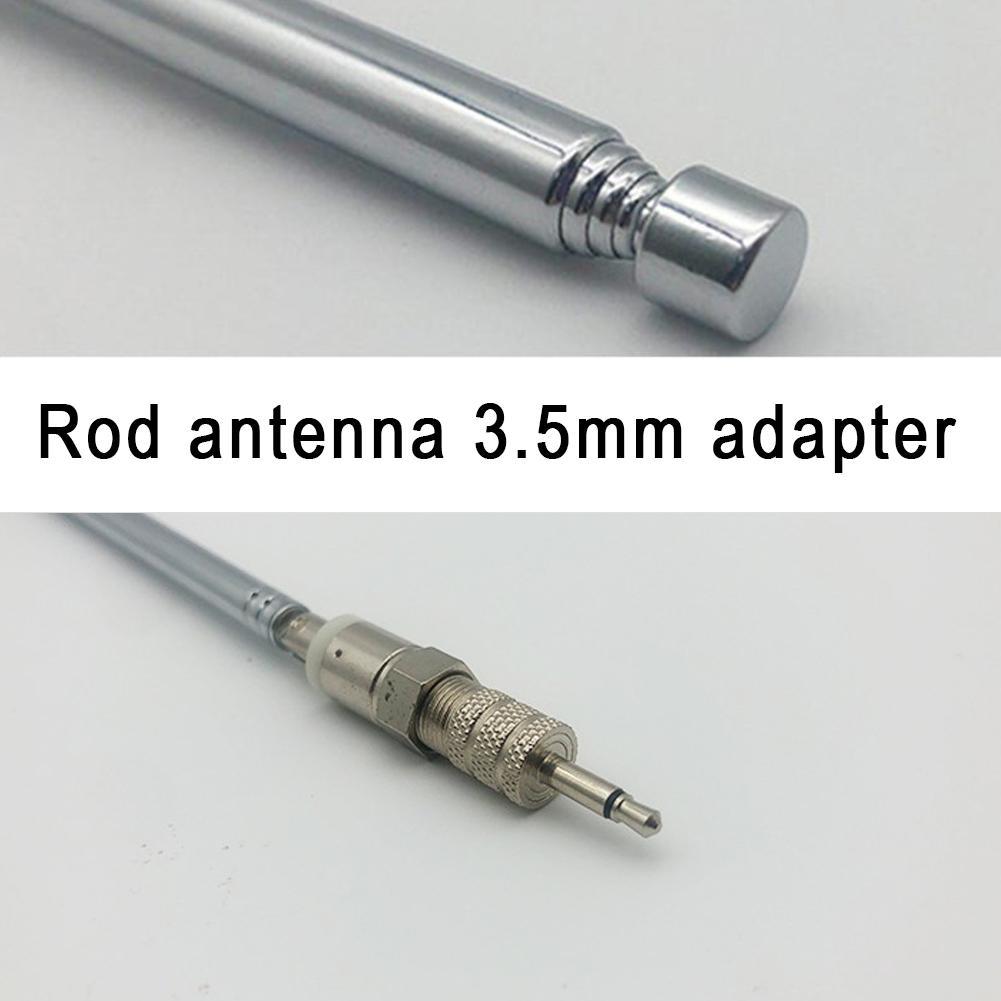 Radio Accessories Unfold 3.5mm Antenna Telescopic DAB F Receiver Aerial Adapter HiFi 3 System M R9Z6