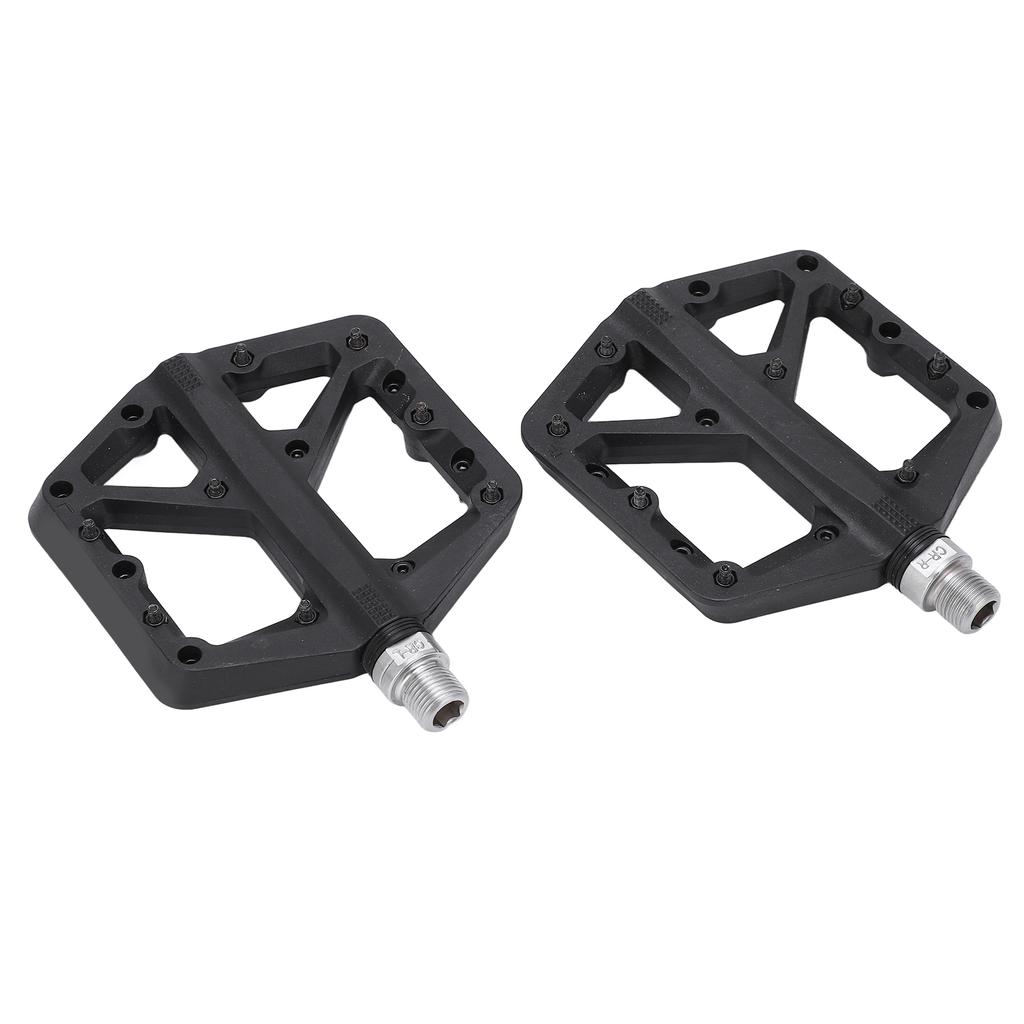 1 Pair Bike Pedal Anti Slip Nylon       Flat Pedals for Road Mountain Bike