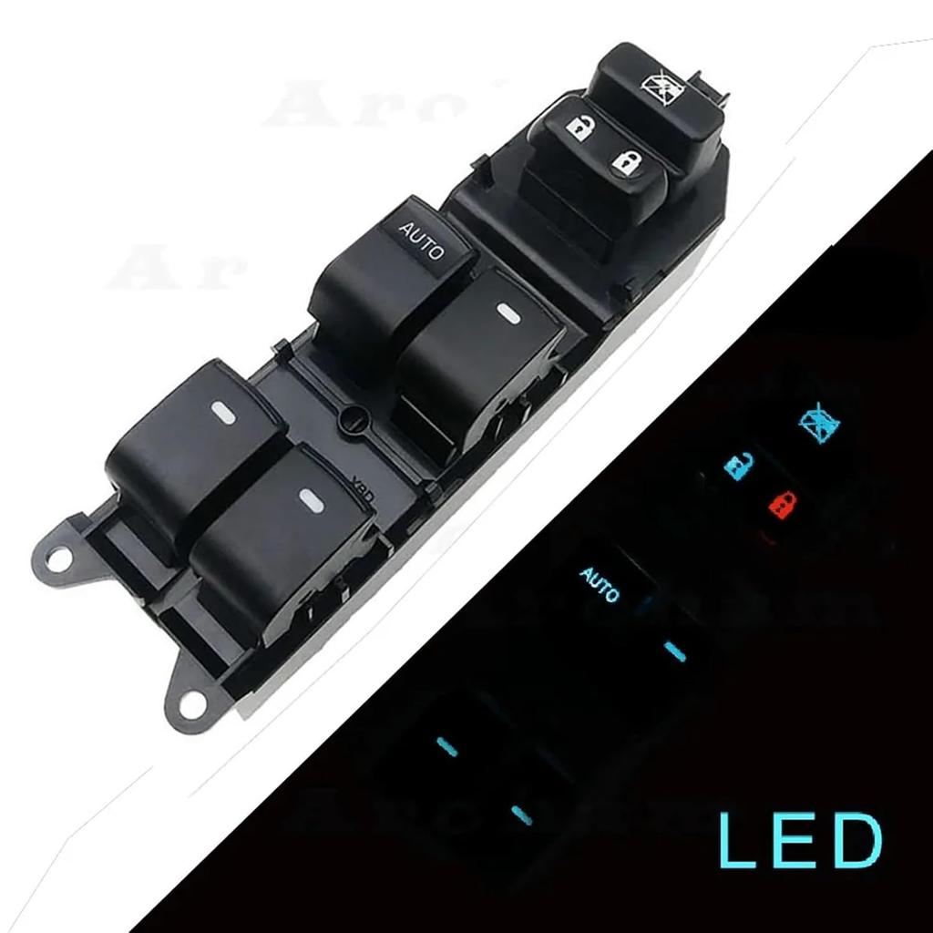 Electric Window Switch Control Panel Compatible with Toyota Corolla Camry Compatible with RAV4 AURIS 2005-2015 OE/OEM 84820-33240 84820-06100