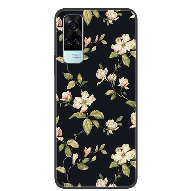 For vivo Y31 2021 Case Shockproof Soft silicone TPU Back Cover For Vivo Y53S 4G Y31 2021 Y 31 Case V2036 Phone Case Cute Cartoon