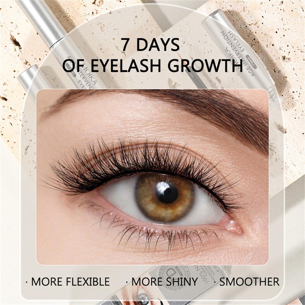 1 Stück, Wimpernwachstum, zur Verbesserung des Wimpernwachstums, sanft für längere, vollere und dichtere Wimpern und Brauen, 4 ml