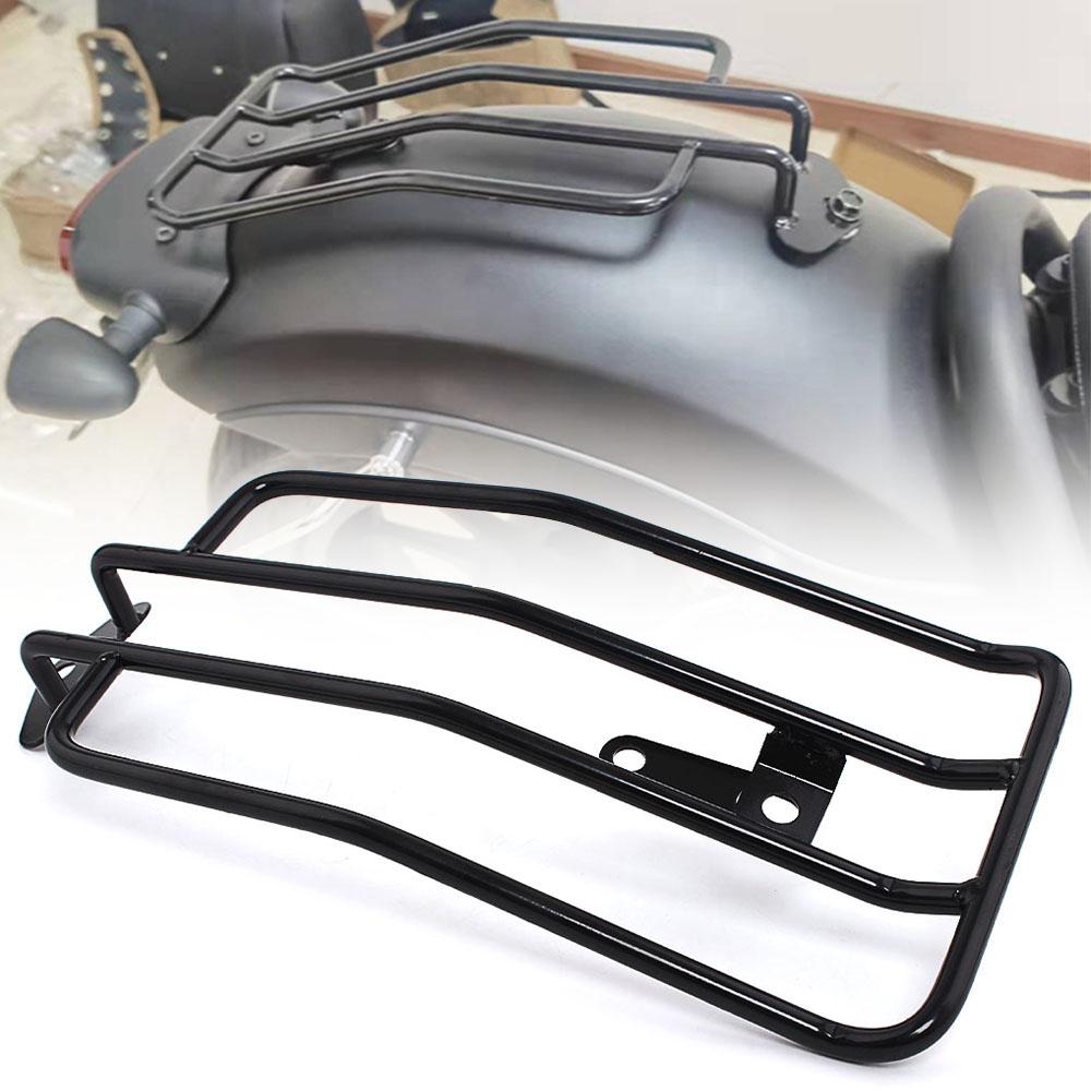 Portapacchi Posteriore Solo Seat in Acciaio Nero Accessori di Supporto Per Honda CMX500 Rebel 300 500 2017-2021
