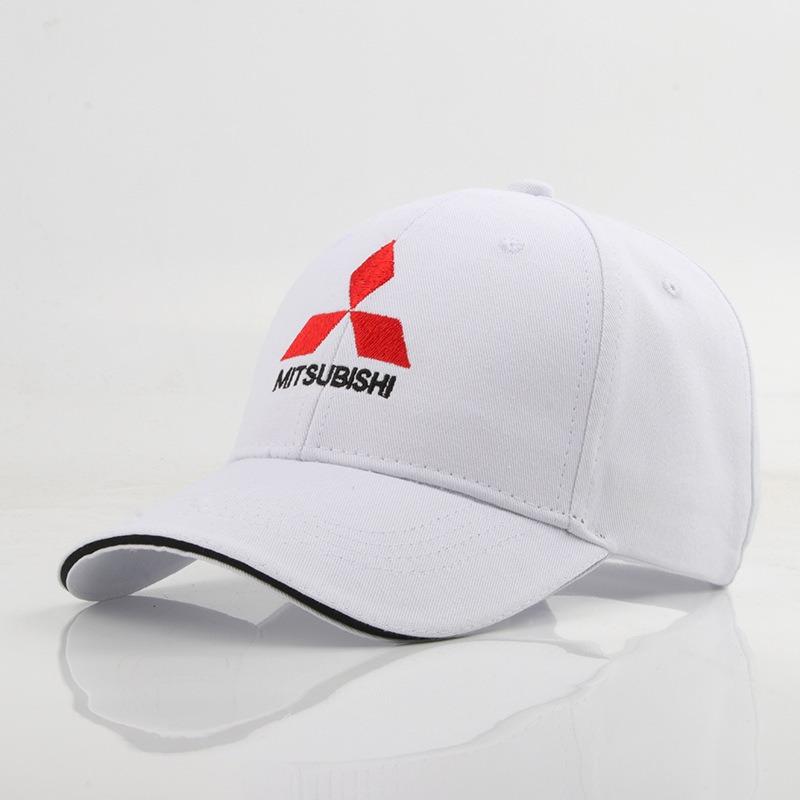 Embroidery Baseball Caps Spring and Autumn Adjustable Casual Hats Sunscreen Hat For Mitsubishi Lancer Asx Outlander Pajero L200