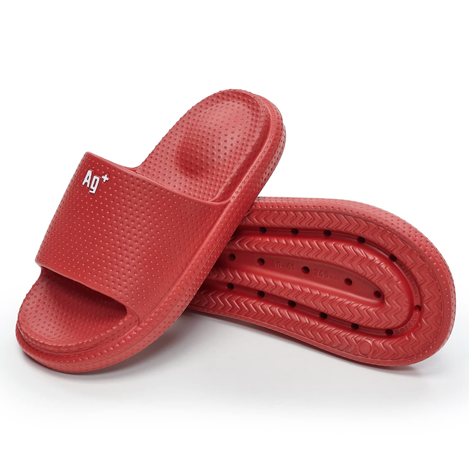 

utune Silver Ion Antibacterial and Sandals for and Room Recovery EVA Stylish and Sizes Slippers, Odor-Resistant, Thick-Soled Toilets, Balconies, Men s